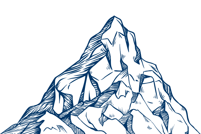 illustration of a mountain